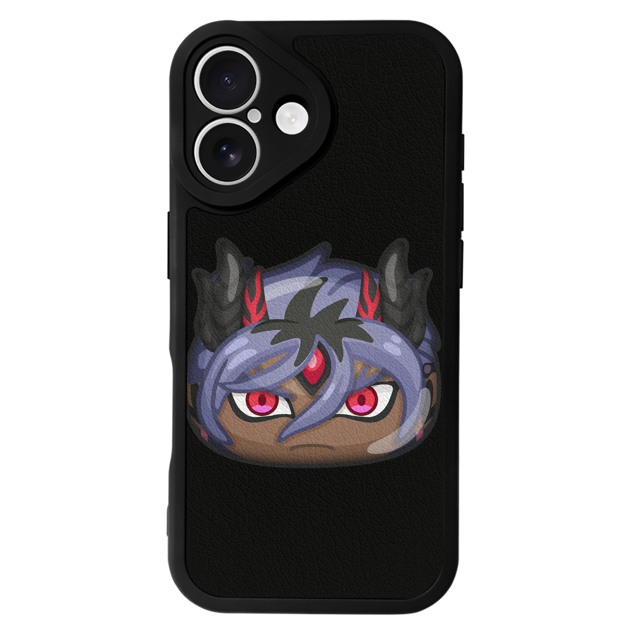 （画像用） 妖怪ウォッチ Yo-kai Watch 【iPhone 16シリーズ対応】シリコンスマホケース（レザー調） 材質：シリコン
